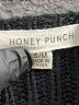 Honey Punch 100% Acrylic Black Pullover Sweater Size S - photo 7