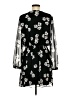 Express 100% Polyester Black Cocktail Dress Size M - photo 2