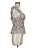 Urban Outfitters 100% Polyester Floral Pink Sleeveless Blouse Size M - photo 4