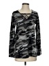 Studio 1886 Camo Gray Pullover Sweater Size 4 - 6 - photo 1