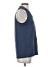 Green Envelope Blue Sleeveless Blouse Size S - photo 4