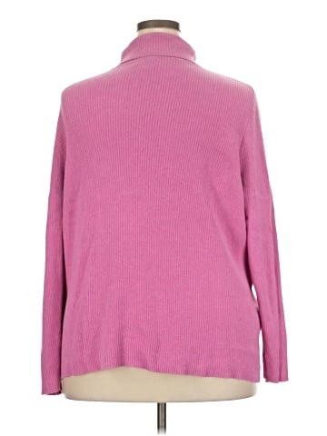Lane Bryant 3/4 Sleeve Turtleneck (view 2)