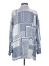 Johnny Was Blue Long Sleeve Blouse Size S - photo 2