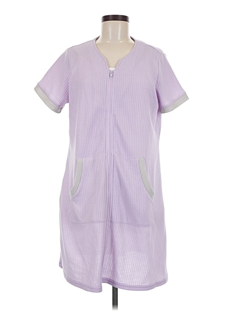 Pre-owned Ekouaer Casual Dress In Purple