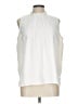 Vince Camuto 100% Polyester Ivory Sleeveless Blouse Size L - photo 1