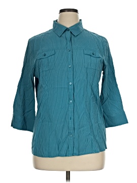 Croft & Barrow 3/4 Sleeve Button Down Shirt