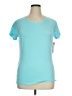 Exertek Teal Short Sleeve Top Size XL - photo 1