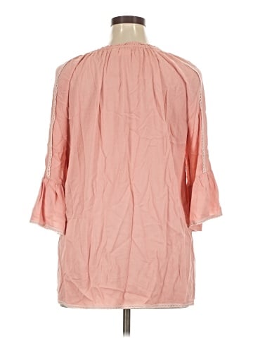 Tru Luxe Jeans 3/4 Sleeve Blouse (view 2)