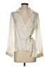 Zara Ivory Long Sleeve Blouse Size S - photo 1