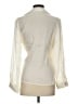 Zara Ivory Long Sleeve Blouse Size S - photo 2