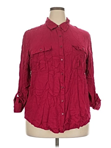 Faded Glory Long Sleeve Polo (view 1)