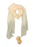 2 Chic 100% Polyester Tan Scarf One size - photo 1