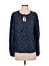 Ann Taylor LOFT Blue Long Sleeve Blouse Size M - photo 1