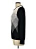 Merona Argyle Black Pullover Sweater Size L - photo 5