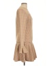 Good Luck Gem Houndstooth Brown Casual Dress Size L - photo 4