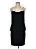 Cache Solid Black Cocktail Dress Size 8 - photo 1