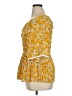 Chenault 100% Rayon Yellow 3/4 Sleeve Blouse Size XL - photo 5