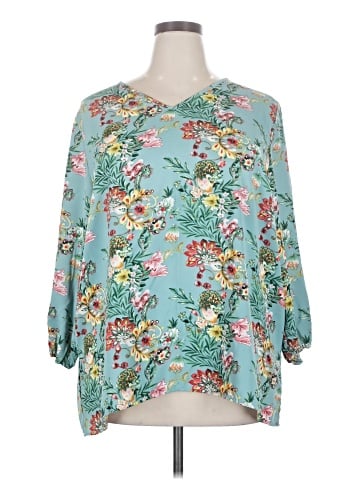 Mario Serrani 3/4 Sleeve Blouse (view 1)