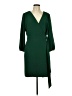 J.Crew 100% Polyester Solid Green Cocktail Dress Size 12 - photo 1