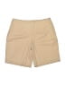 Boston Proper Solid Tan Shorts Size 8 - photo 1
