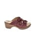 Dansko 100% Leather Burgundy Wedges Size EU 38 - photo 1