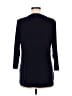 Ellen Tracy Blue 3/4 Sleeve Blouse Size M - photo 2