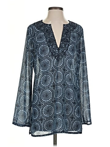 MICHAEL Michael Kors Long Sleeve Blouse (view 1)