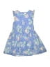 OshKosh B'gosh 100% Polyester Floral Blue Dress Size 6X - photo 1