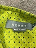 Koret 100% Polyester Polka Dots Green Jacket Size 14 - photo 6
