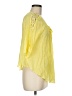 BCX Yellow Short Sleeve Blouse Size M - photo 4