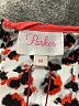 Parker 100% Silk Animal Print Red Cocktail Dress Size M - photo 7