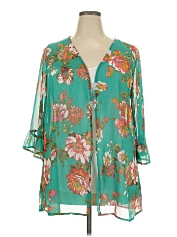 Xhilaration 3/4 Sleeve Blouse (view 1)
