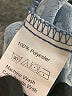 Shein 100% Polyester Blue Short Sleeve Blouse Size 4 - photo 8