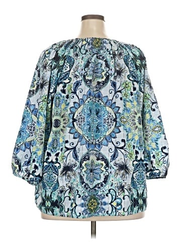 Lane Bryant 3/4 Sleeve Blouse (view 2)