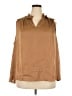 Catherine Malandrino 100% Polyester Brown Sleeveless Blouse Size 2X - photo 1