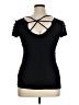 Studio Y Tweed Black Short Sleeve T-Shirt Size XL - photo 2