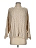dip Metallic Tan Pullover Sweater Size S - photo 1