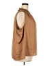 Catherine Malandrino 100% Polyester Brown Sleeveless Blouse Size 2X - photo 4