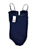 Lands' End Solid Blue One Piece Swimsuit Size 6 - photo 2