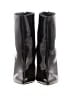 Just Fab Black Ankle Boots Size 7 1/2 - photo 2
