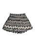 Mudd Chevron-herringbone Black Shorts Size S - photo 1