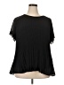 Relativity Black Short Sleeve Blouse Size 2X - photo 1