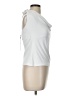 Susana Monaco White Sleeveless Blouse Size L - photo 4