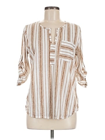 Eden & Olivia 3/4 Sleeve Blouse (view 1)
