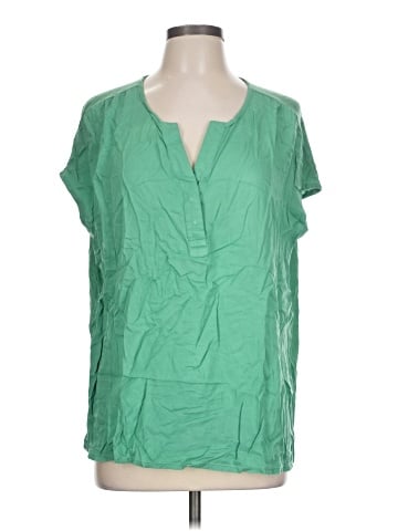Nine West Short Sleeve Blouse (view 1)