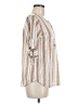 Eden & Olivia Stripes Ivory 3/4 Sleeve Blouse Size M - photo 4