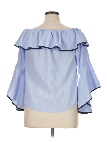 Roommates 3/4 Sleeve Blouse (view 2)