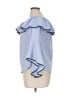 Roommates 100% Polyester Blue 3/4 Sleeve Blouse Size XL - photo 5
