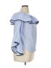 Roommates 100% Polyester Blue 3/4 Sleeve Blouse Size XL - photo 4