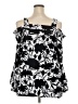 Ashley Stewart Black Sleeveless Blouse Size 22 Plus - photo 2